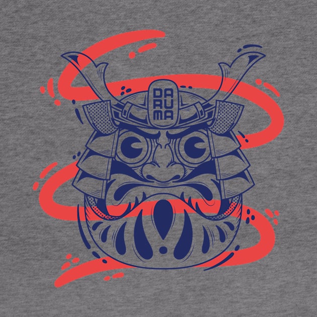 daruma doll illustration by Spes.id